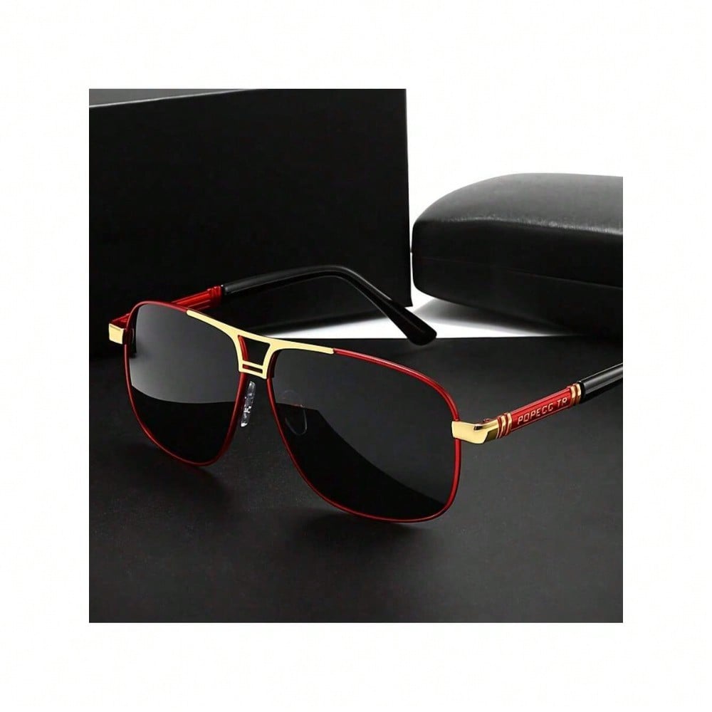 Large Metal Polarized Men And  - Fishing Sunglasses Polarized review and price