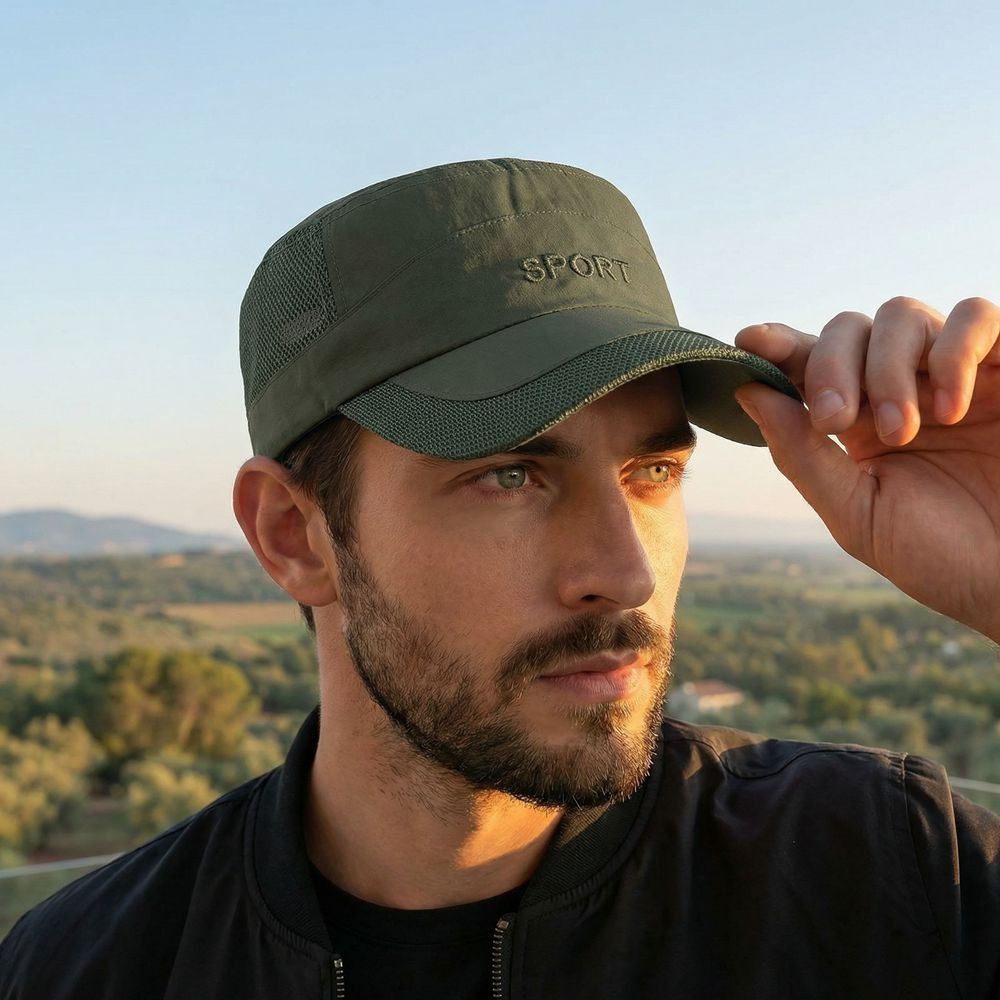 Versatile Adjustable Flat Top  - Fishing Hat review and price