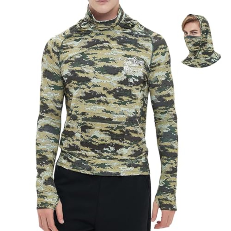 UPF 50+ Fishing Hoodie with Ne - Fishing Hoodie review and price