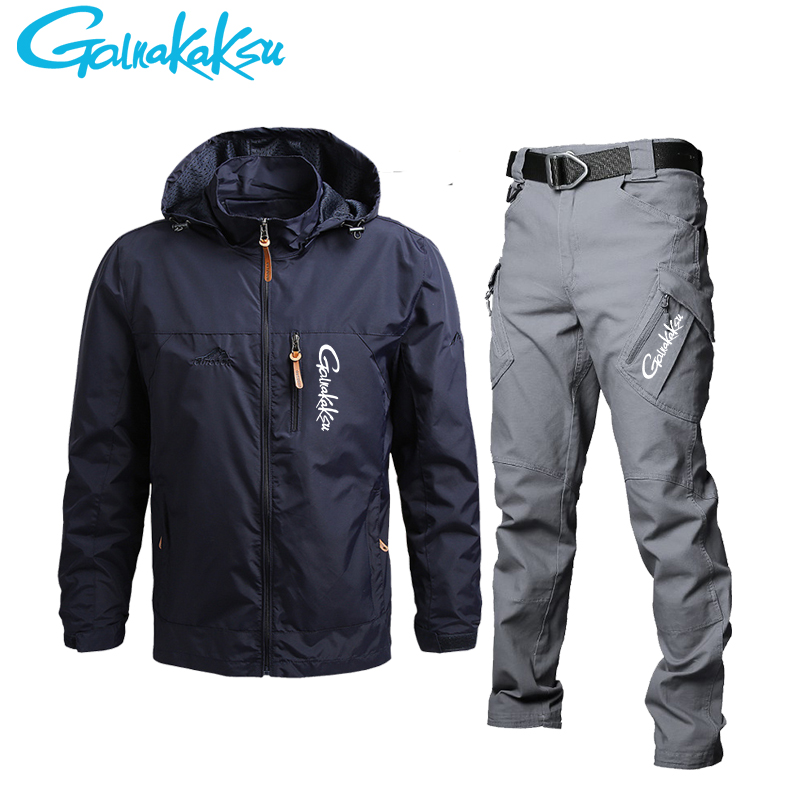 Men's Waterproof Hooded Jacket - Fishing Pants Waterproof review and price