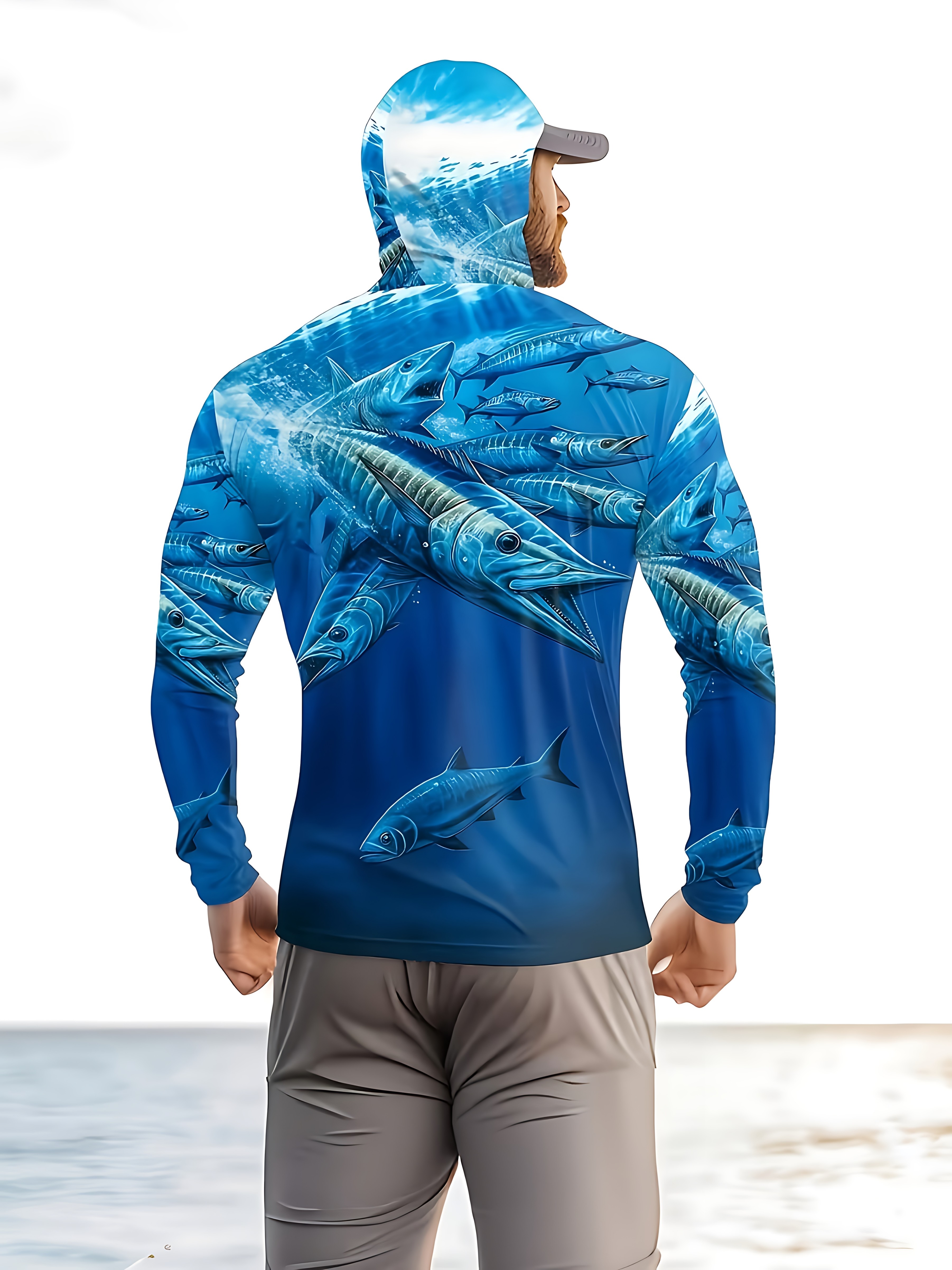 Fishing Shirt Hooded Men Fishi - Fishing Hoodie review and price