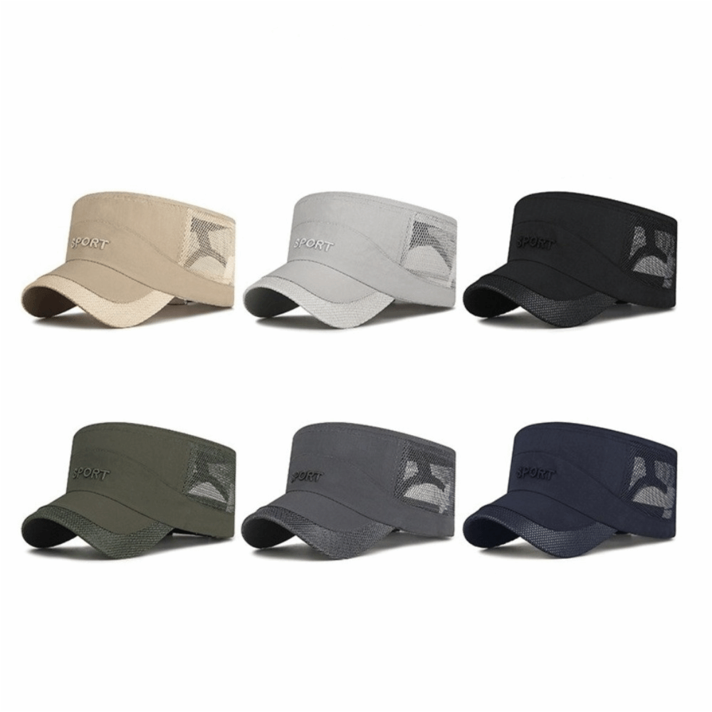 New Adjustable Flat Top Cap Su - Fishing Hat review and price