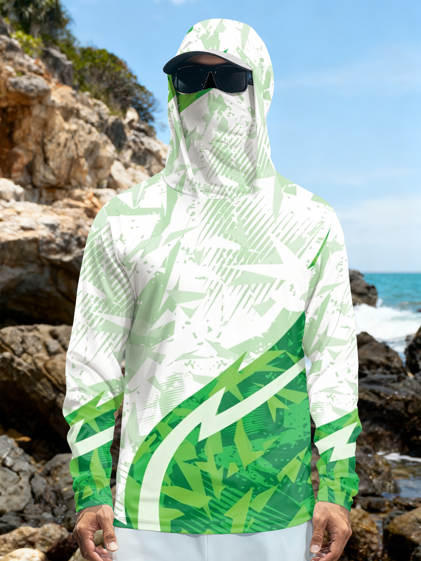 Men's Fishing Hooded Long-Slee - Fishing Hoodie review and price