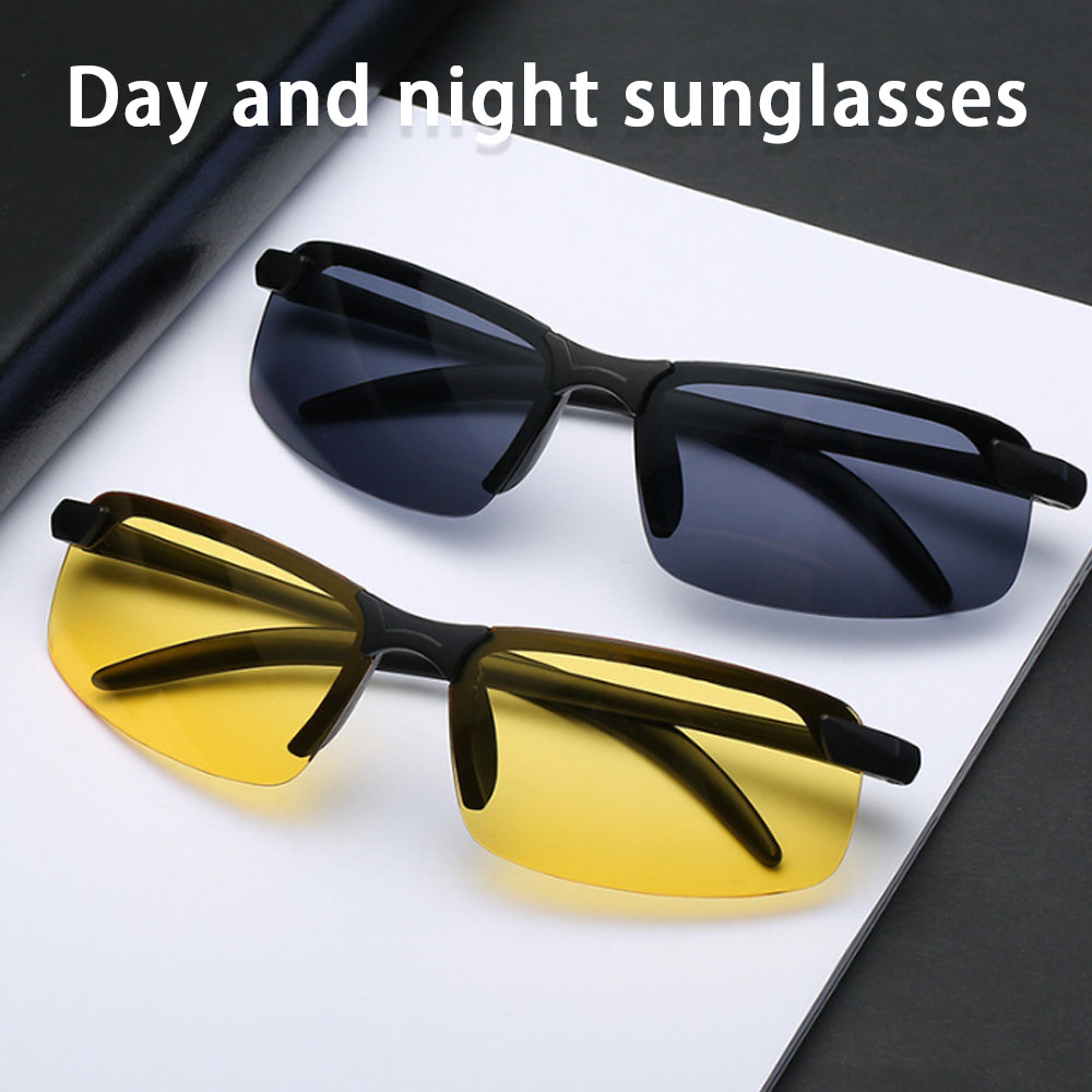 Rimless trendy Sunglasses man  - Fishing Sunglasses Polarized review and price