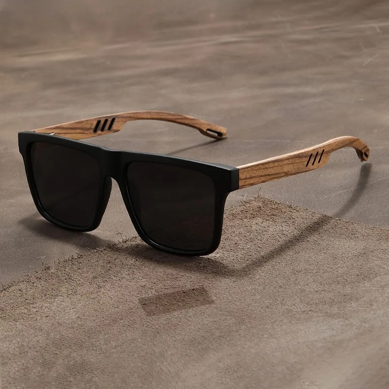 Natural Wood Temple Polarized  - Fishing Sunglasses Polarized review and price