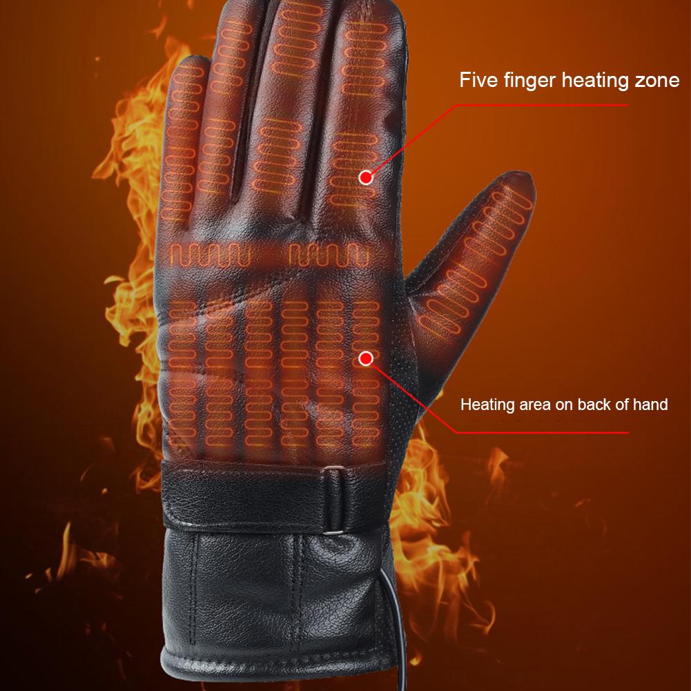 1 Pair USB Heating Gloves Rech - Fishing Gloves review and price