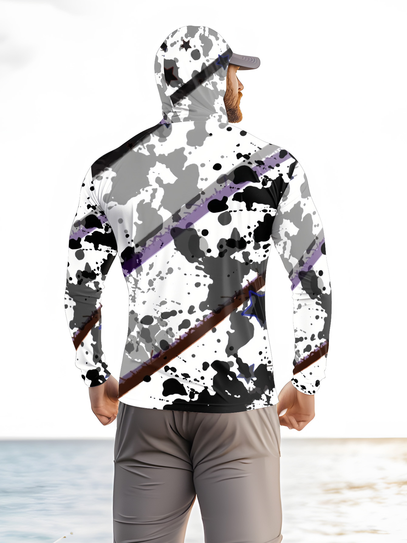 Men Hood Fishing Shirt long sl - Fishing Hoodie review and price