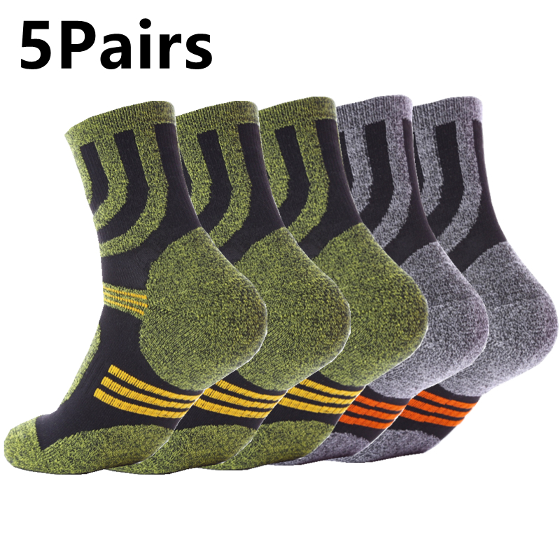 5 Pairs Socks Men Anti Blister - Fishing Socks review and price