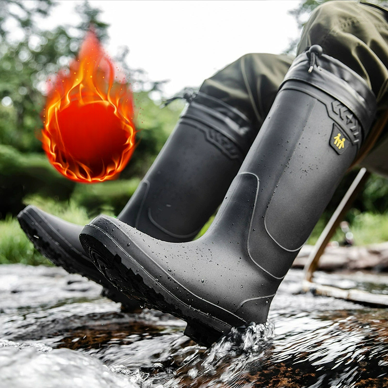 Men's Rain Boots Work Boots Sl - Fishing Boots review and price