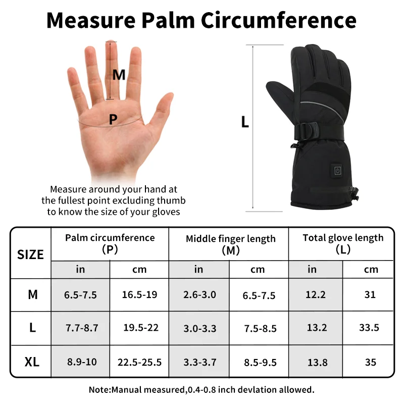 USB Rechargeable Heated Motorc - Fishing Gloves review and price